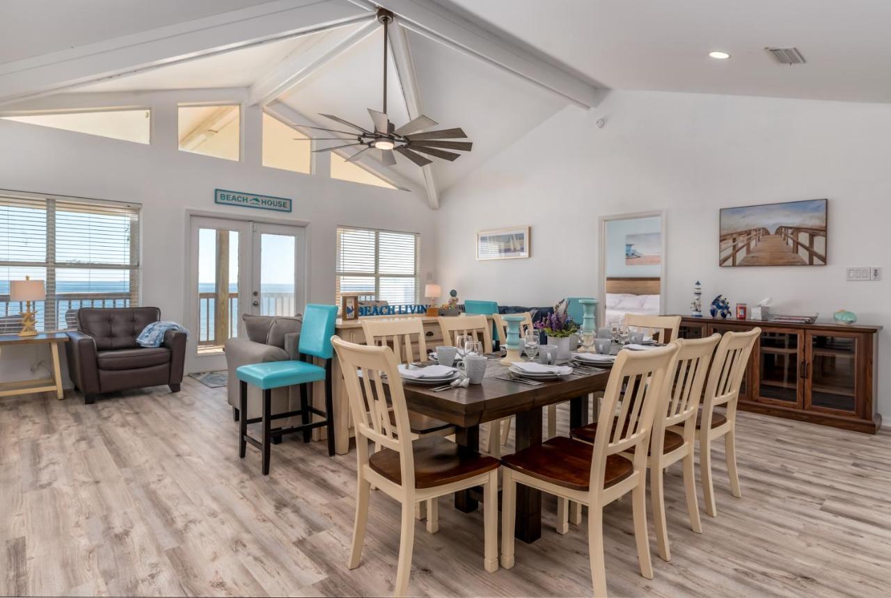 Sun Spot - True Gulf Front Private Home With Lovely Gulf Side Deck, Home Dauphin Island Luaran gambar